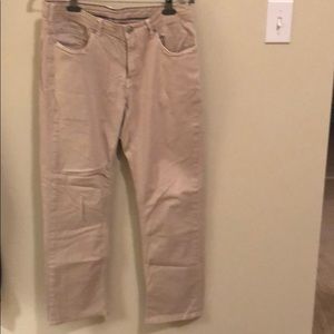 Bonobos beige straight fit denim 32/30